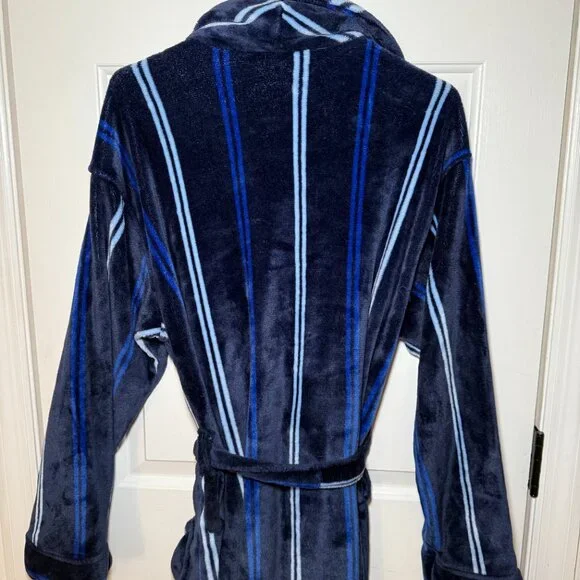 Joe Boxer Striped Robe - Picture 5 of 7